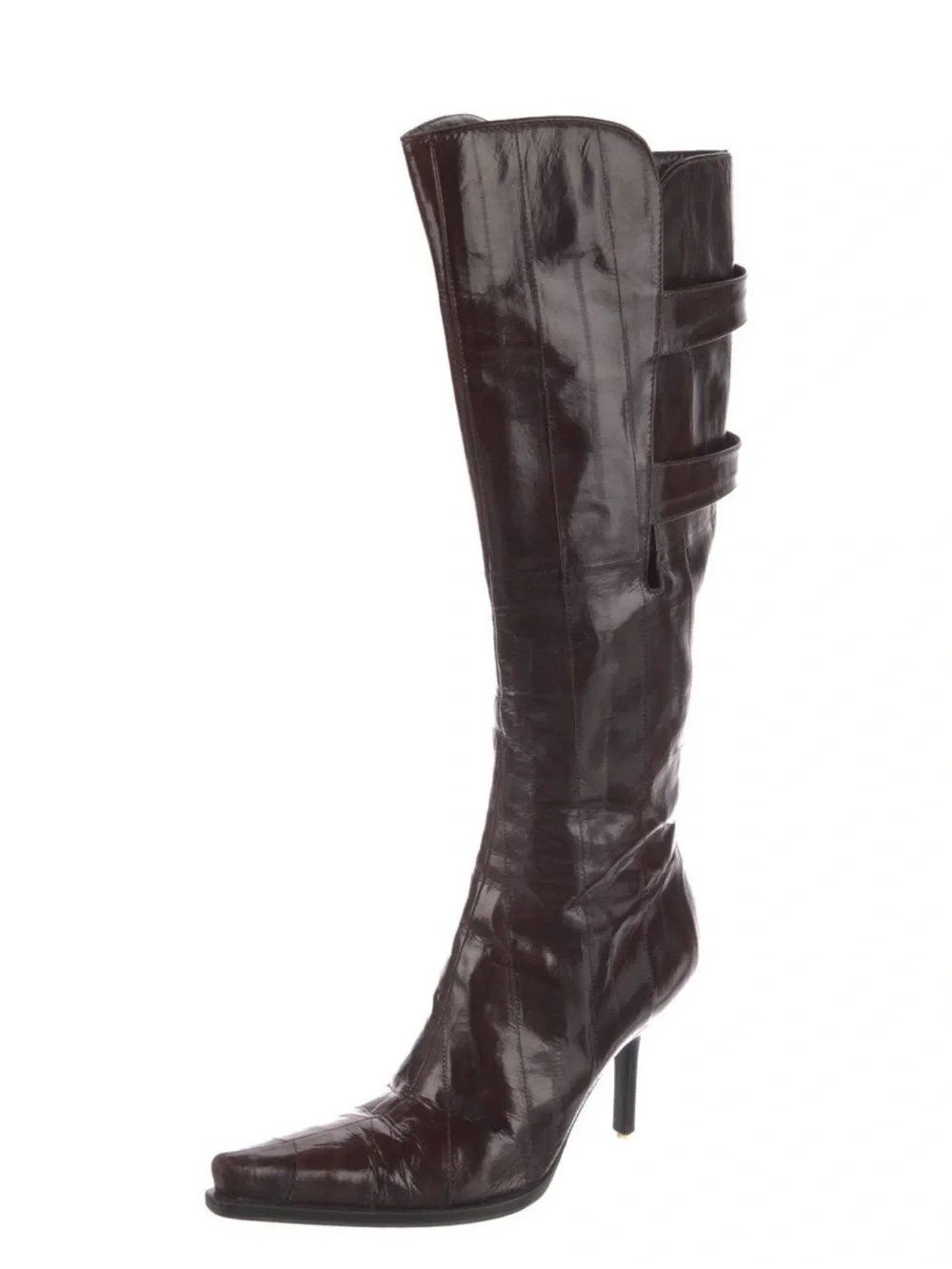 Sergio Rossi Womens Leather Boots - Picture 7 of 9